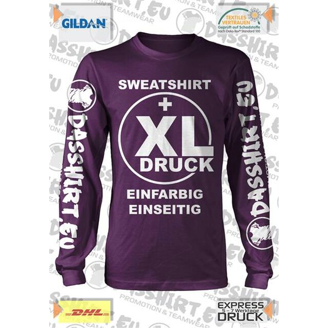 25 bedruckte Sweatshirts Pullover | Sweatsshirt bedruckt | Pullover bedrucken | Siebdruck