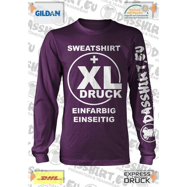 10 bedruckte Sweatshirts Pullover | Sweatsshirt bedruckt | Pullover bedrucken | Siebdruck