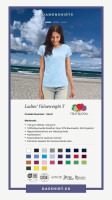 ab 5 bedruckte T-Shirts | T-Shirt Druck | T-Shirt hell bedrucken | Siebdruck | einsitig / einfarbig