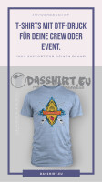 bedruckte T-Shirts | T-Shirt Druck | T-Shirt bedrucken | DTF-Druck | Firmen Vereine